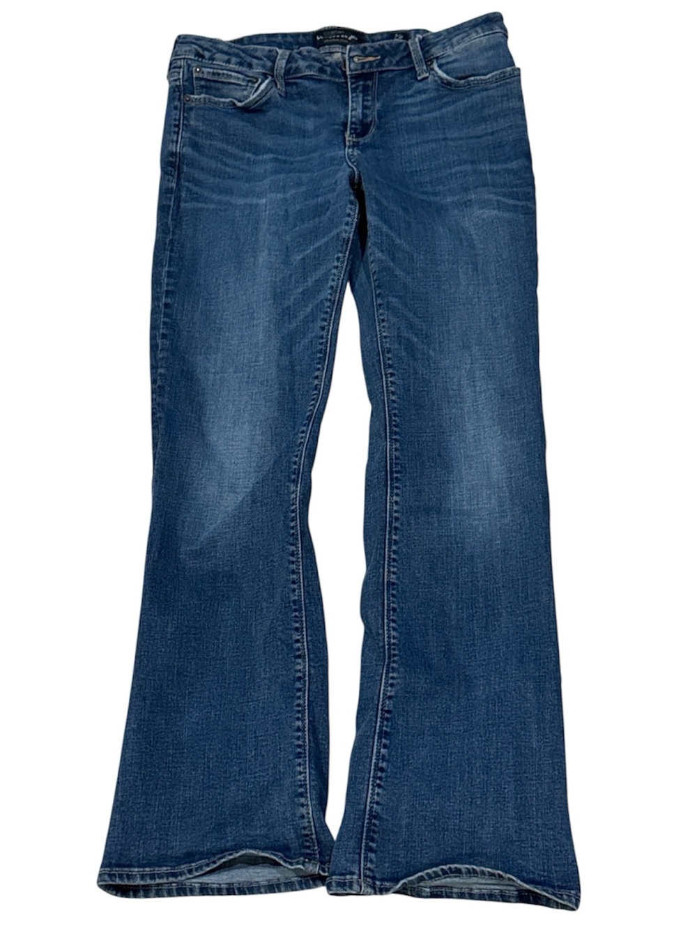 Lucky Brand Mid Rise Lolita Bootcut Jeans Medium Wash 8/29 boho chic.